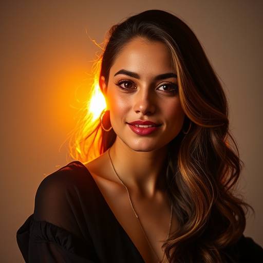 Portrait of Amelia Rodriguez, a photographer at Golden Hour Studios